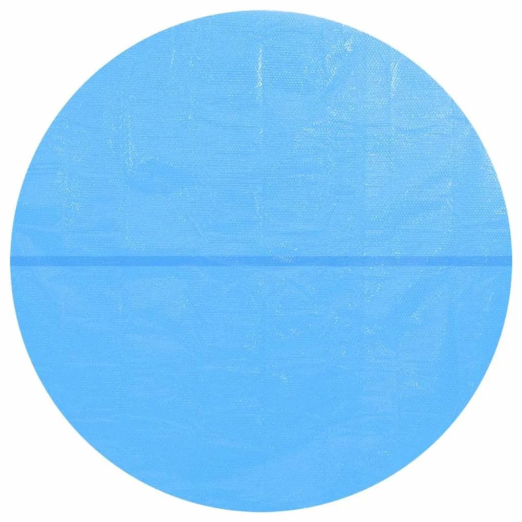 Cobertura de piscina redonda 549 cm PE azul