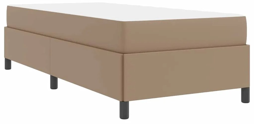 Estrutura de cama com colchão Cappuccino 90 x 190 cm