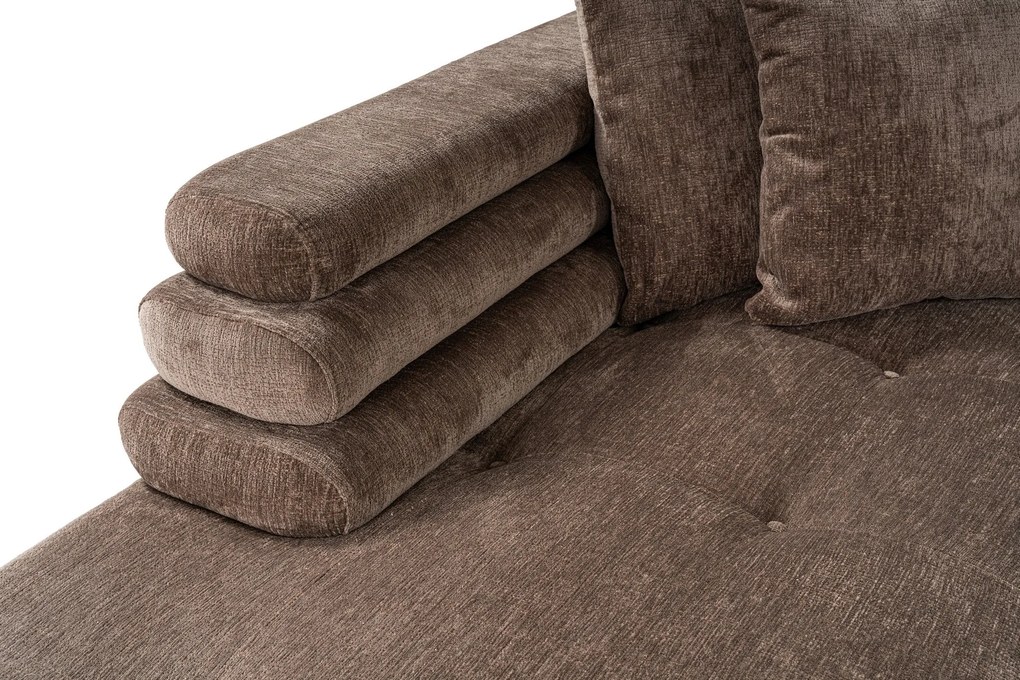 Sofá de Canto Boston – Cinzento – 303 x 190 cm