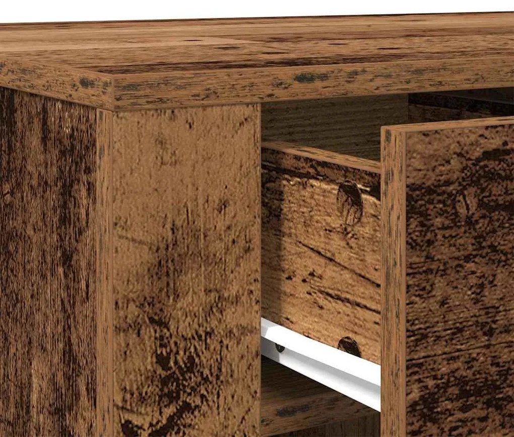 Secretária 100x49x75 cm derivados de madeira madeira velha