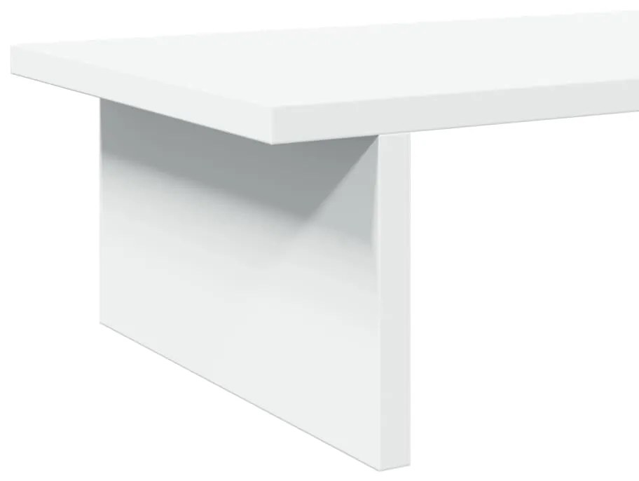 Suporte para monitor 100x27x15 cm derivados de madeira branco