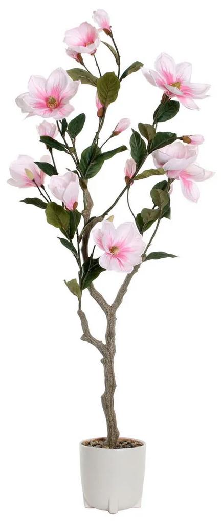 Planta Decorativa DKD Home Decor Magnolia Polietileno Dolomite (40 x 40 x 125 cm)