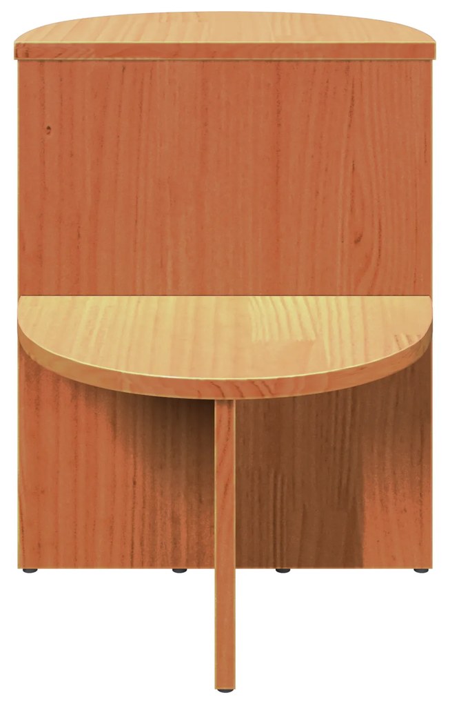 Mesa Lateral Castanho-mel 50 x 40 x 50 cm