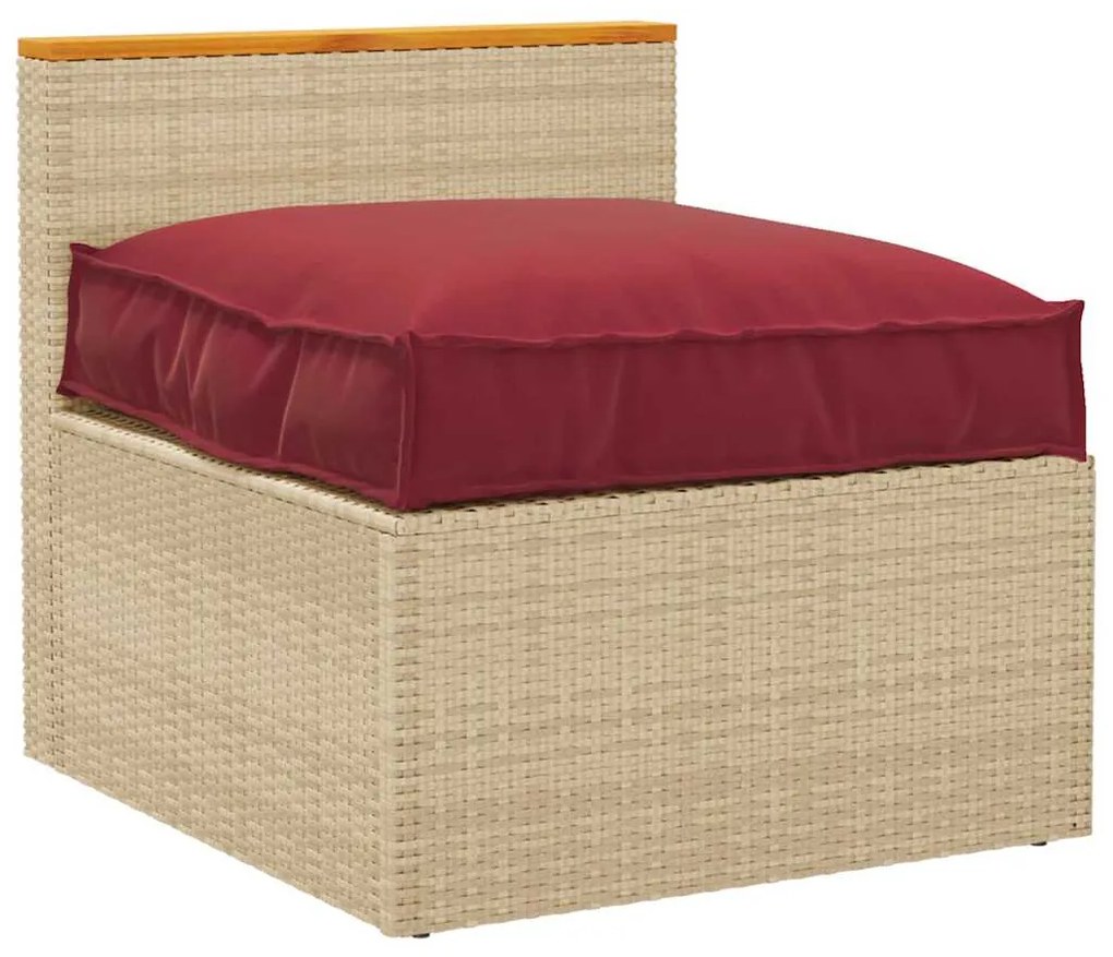 <strong>Cushion de Palete para Assento</strong> Vermelho Vinho 70x70x1