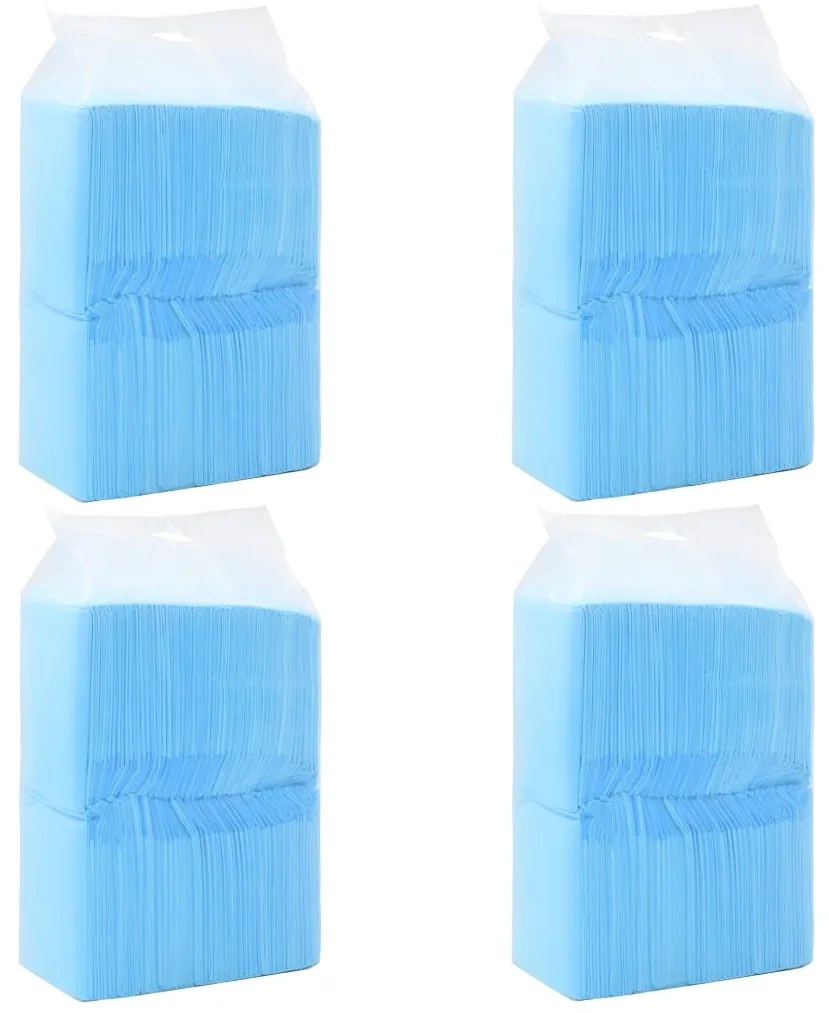 vidaXL Resguardos p/ treino animais de estimação 400 pcs 90x60 cm TNT