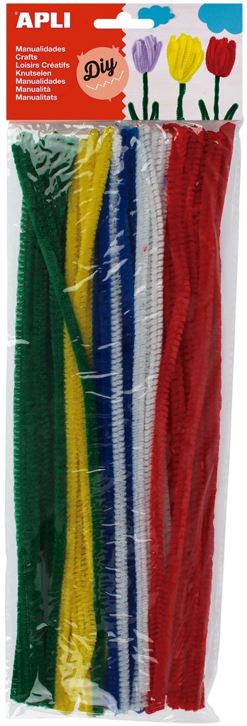 Kit Manualidades Arames de Chenille 50un. – Apli