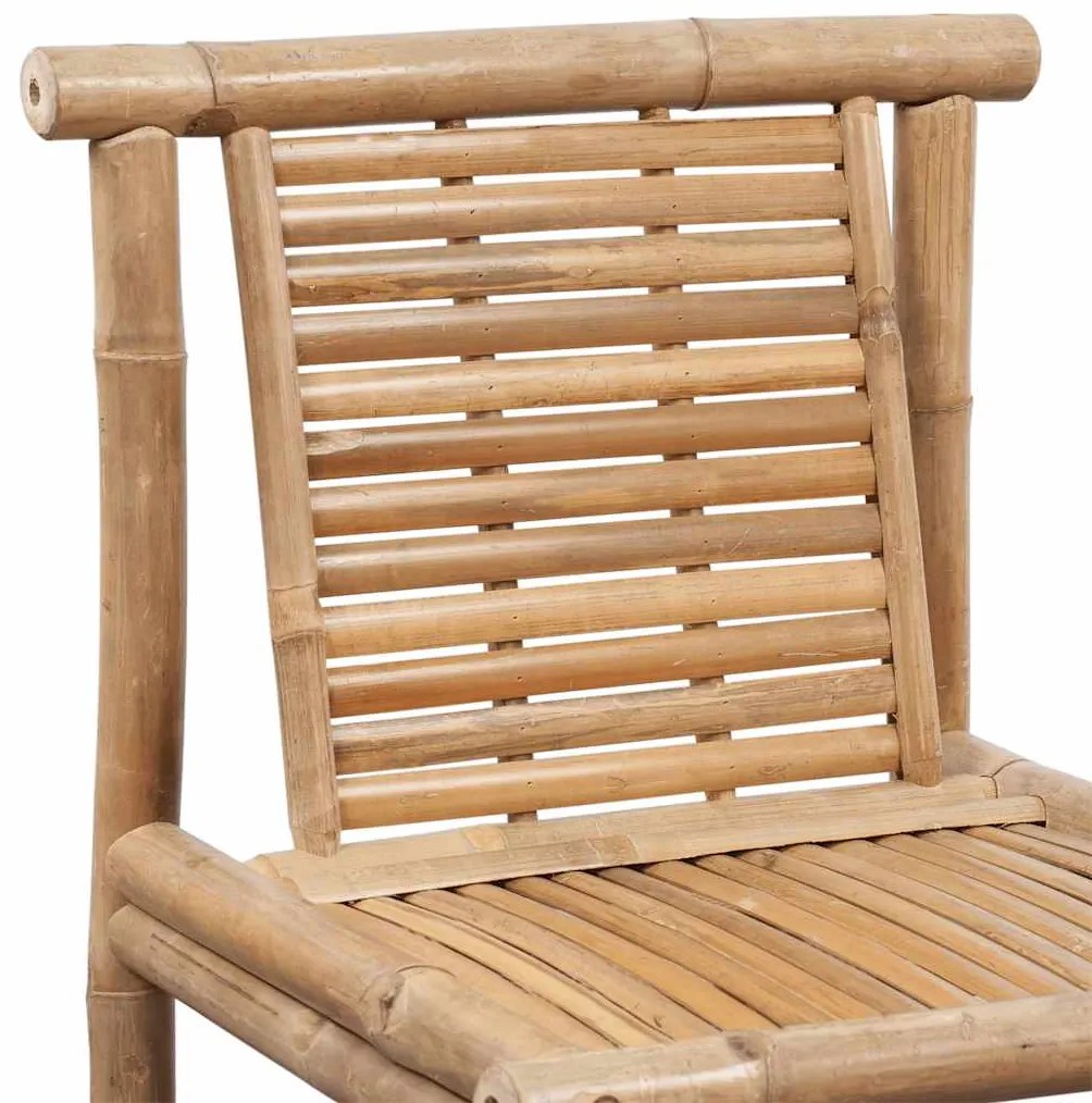 Bancos de bar 2 pcs bambu