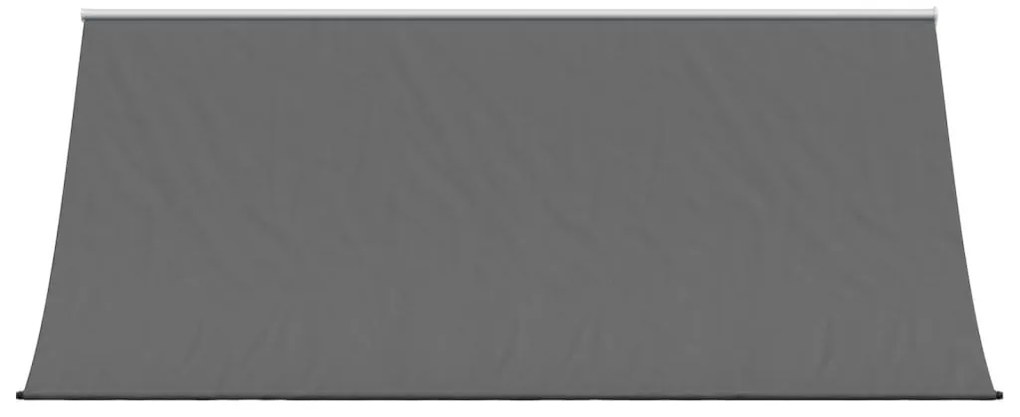 Toldo retrátil 300x150 cm tecido e aço antracite