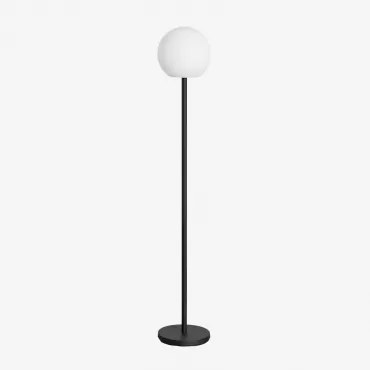 Luminária De Chão Led De Ferro Sem Fio Kiemery Preto - Sklum