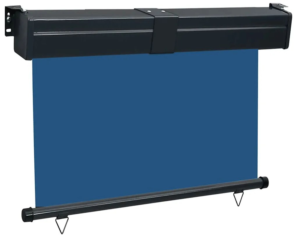 Toldo lateral para varanda 125x250 cm azul