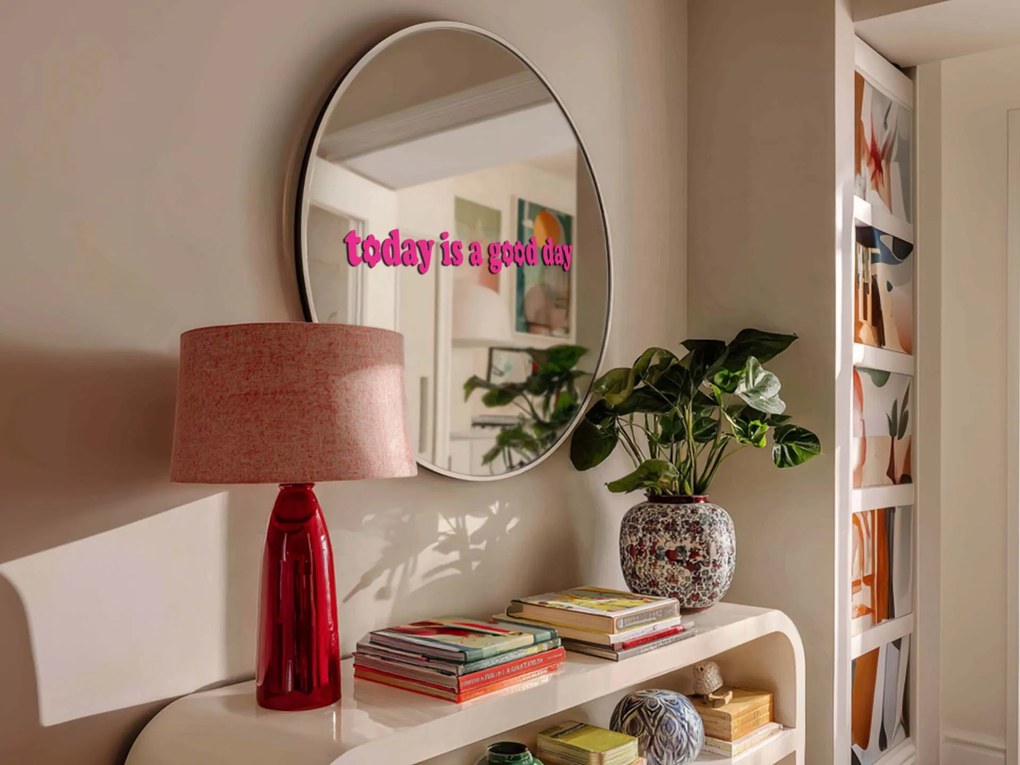 Autocolante para espelho S1 – Today is good day