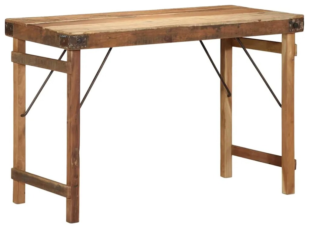 Mesa de Jantar vidaXL 110x55x76 cm Madeira Recuperada