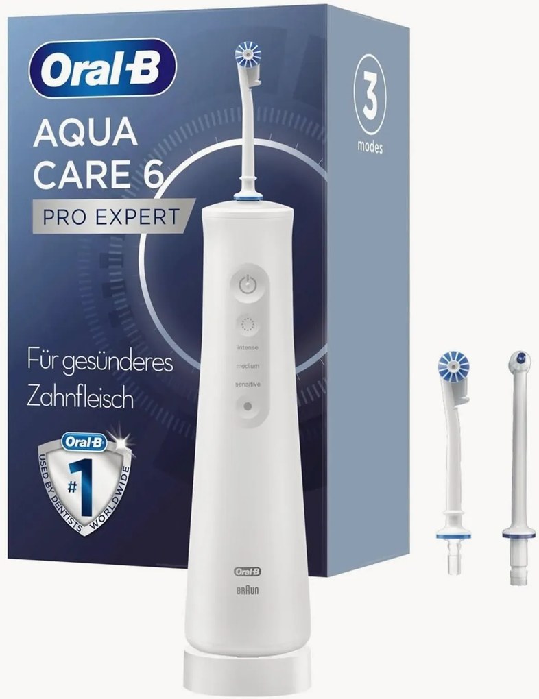Irrigador com 3 pontas de substituição Oral-b Aquacare 6