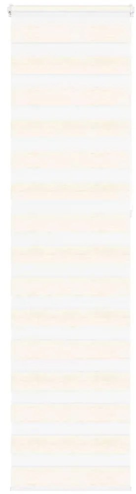 vidaXL Cortina de zebra 60x230 cm largura do tecido 55,9 cm poliéster