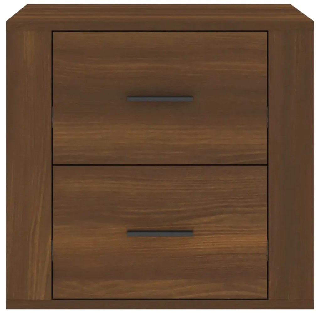 Mesa de cabeceira 50x39x47 cm cor carvalho castanho