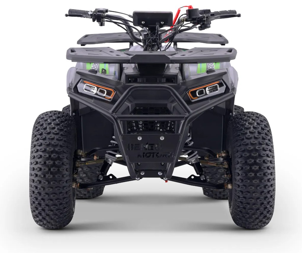 Moto 4 gasolina crianças Motors WARRIOR 125cc Verde