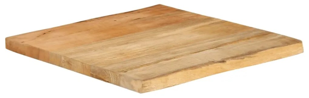 Tampo de mesa c/ borda viva 40x40x2,5 cm mangueira maciça