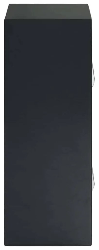Cofre Electrónico Digital Cinza Escuro 35x31x80 cm Aço