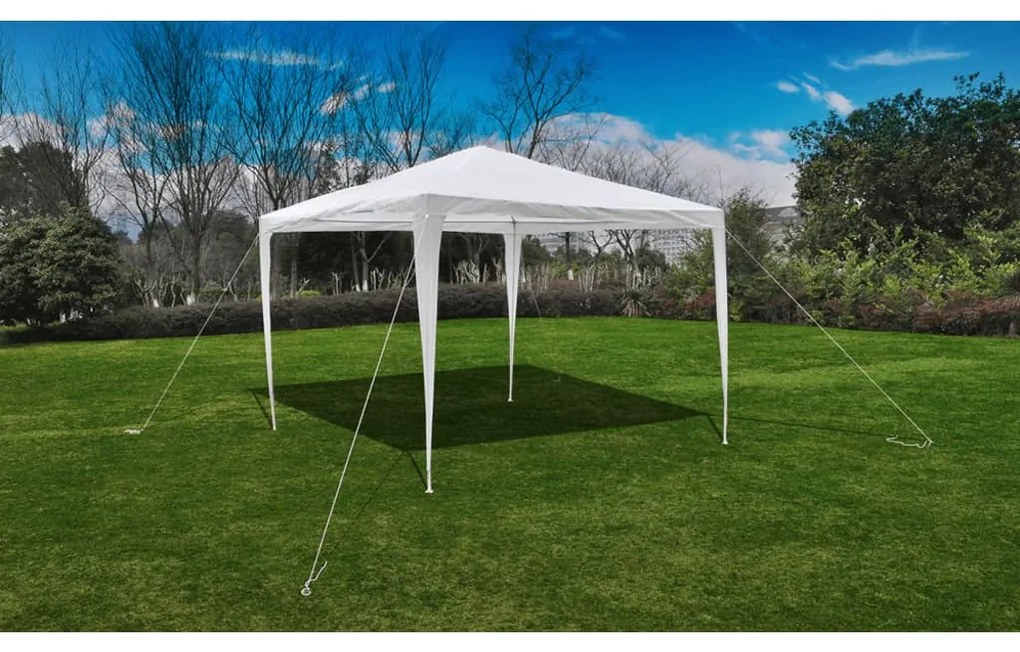 vidaXL Tenda para jardim com cobertura em pirâmide 3 x 3 m