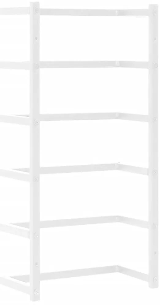 Toalheiro 24x12x48 cm aço branco