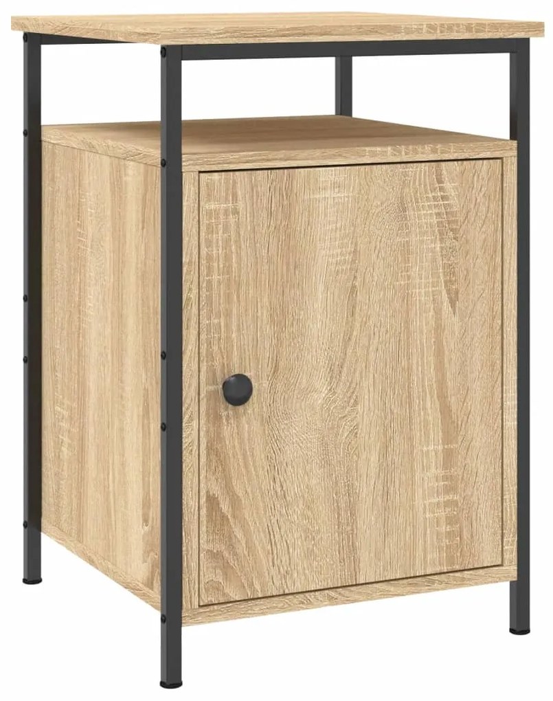 Mesas cabeceira 2 pcs 40x42x60cm deriv. madeira carvalho sonoma