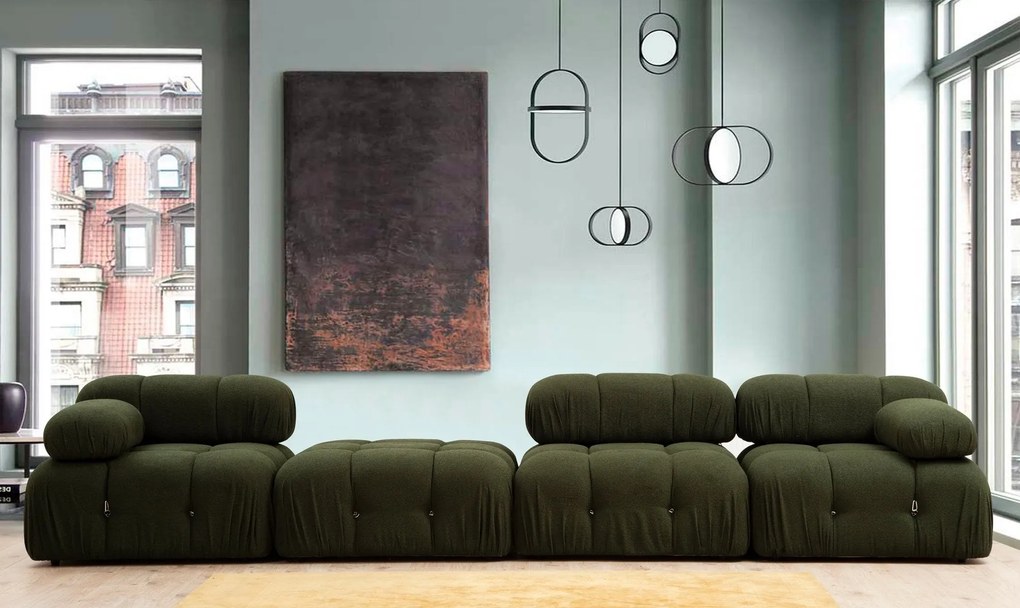 Tuffet Bubble – Verde – 95x95x45 cm
