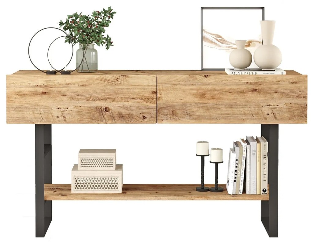 Hall Stand ML23 – Atlantic Pine – 138,8x75,7x43 cm