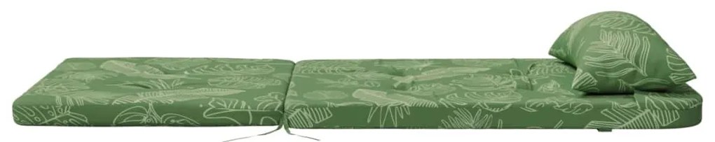 Almofadões cadeira adirondack 2 pcs tecido oxford padrão folhas