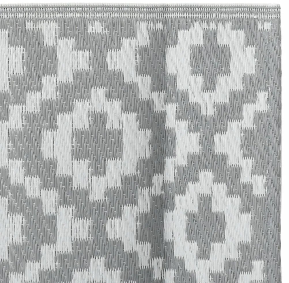 Tapete de exterior 80x250 cm ARAKIL PP cinzento