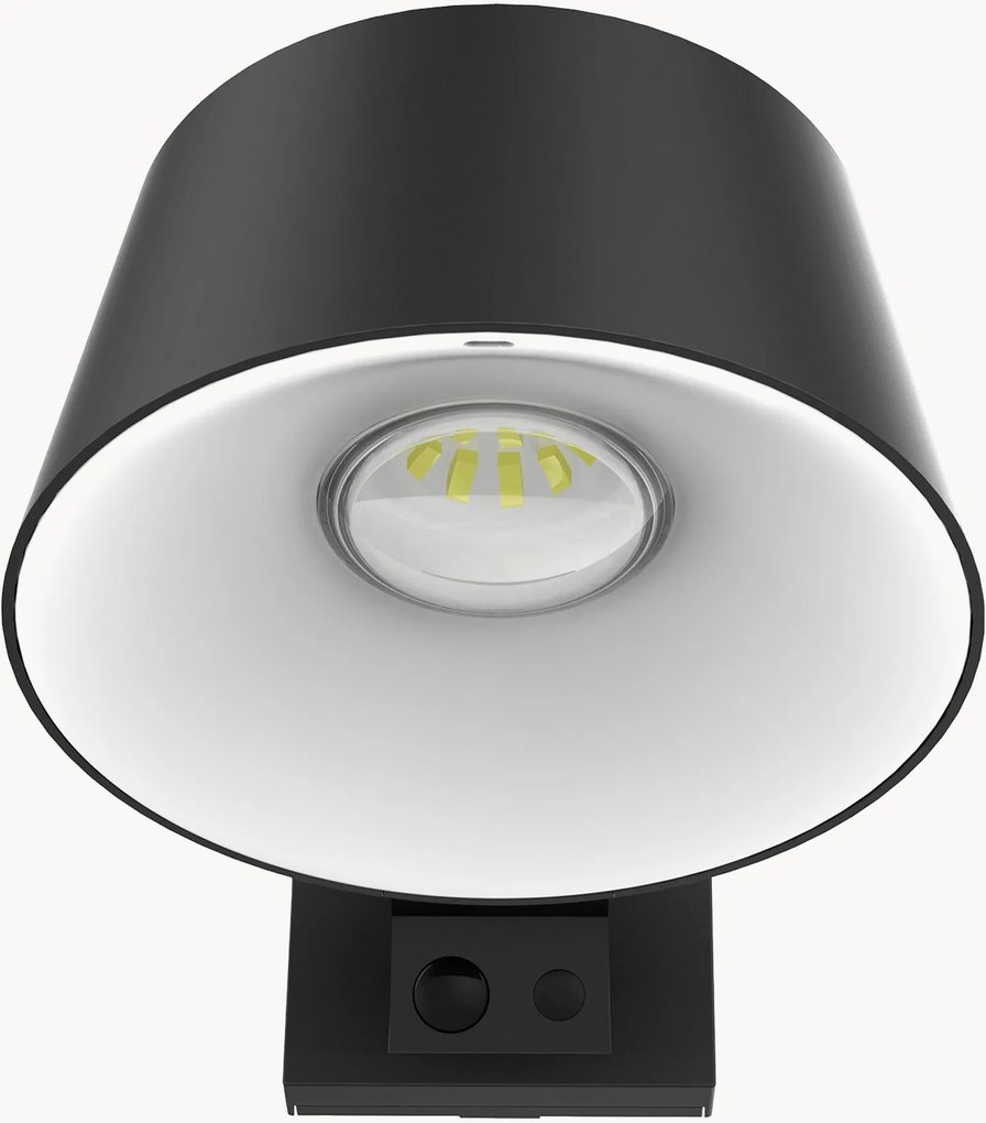 Candeeiro de parede solar LED regulável Loopin