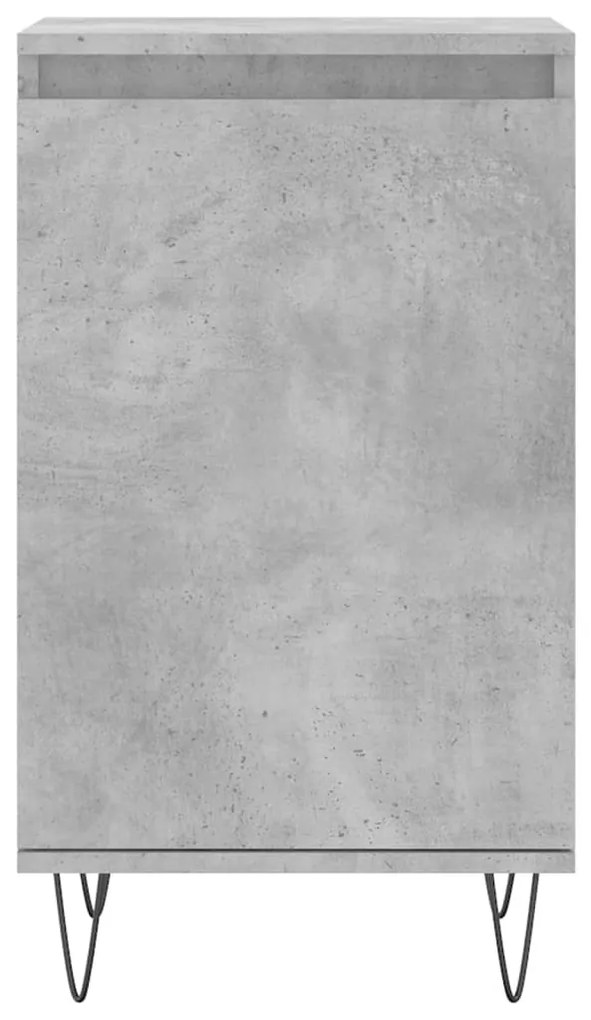 Aparadores 2 pcs 40x35x70 cm derivados de madeira cinza cimento