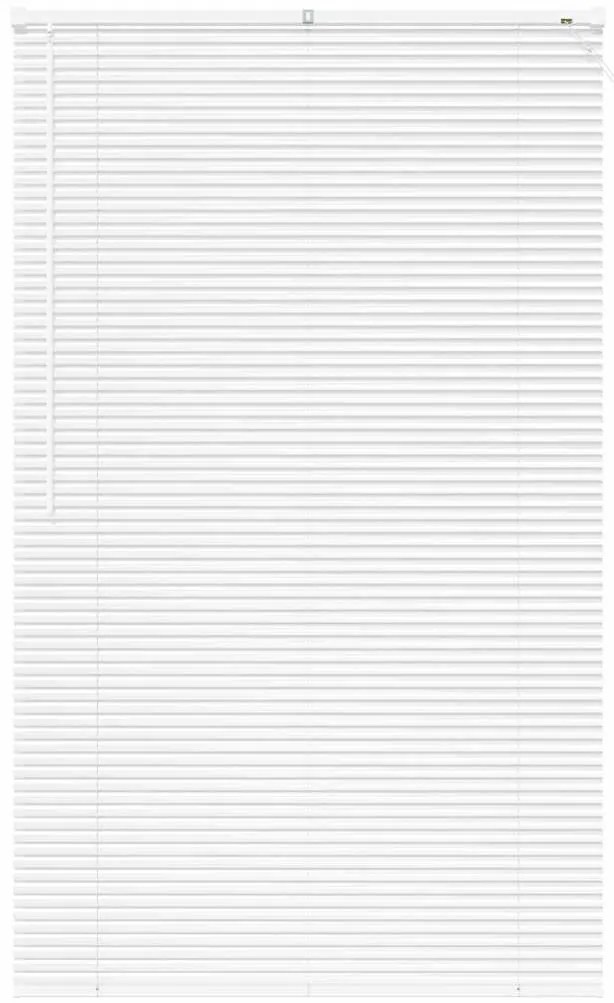 Persiana de Janela com cortinas Outros Manual Branco 105 x 175 cm Alum
