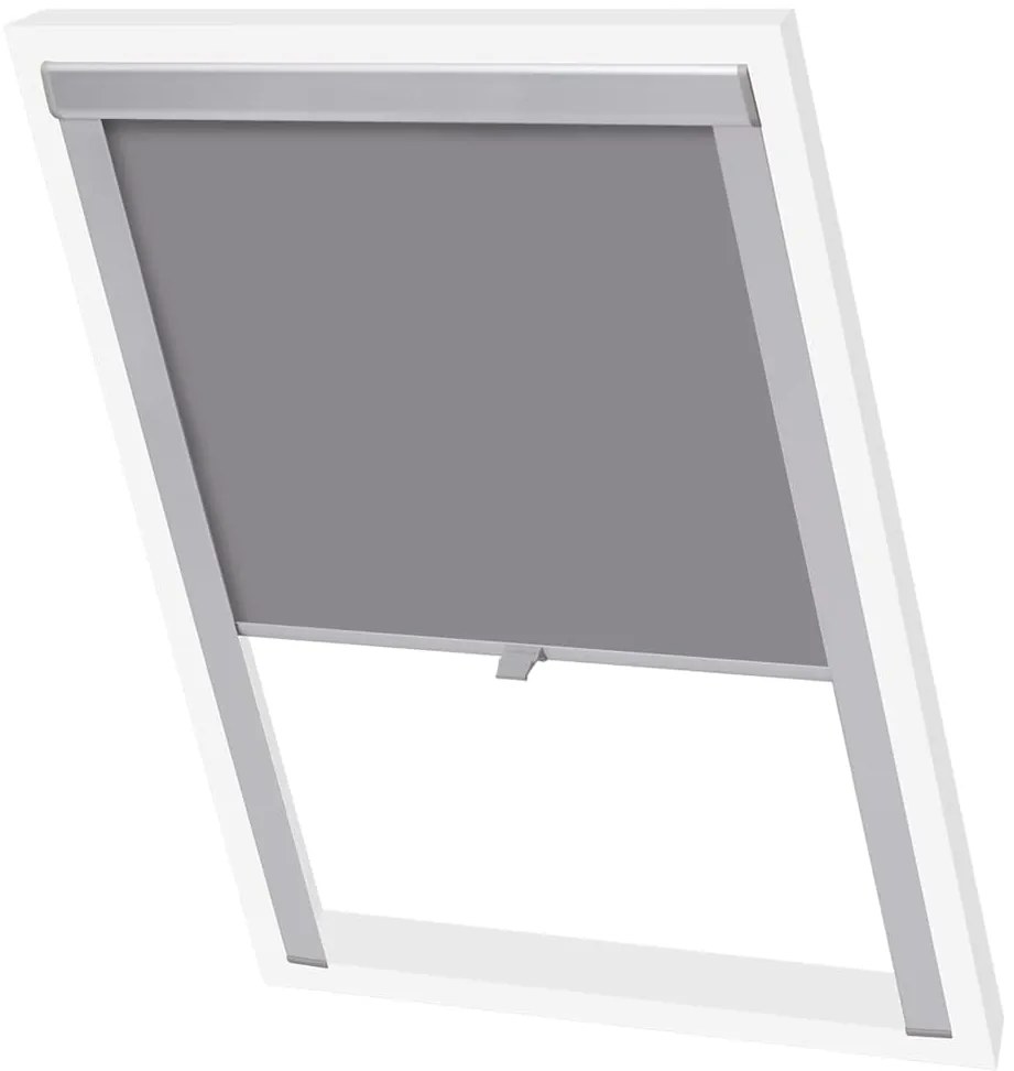 Persianas rolantes opacas, cinzento, P08/408