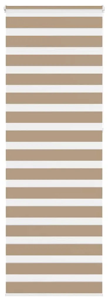 vidaXL Cortina de zebra 85x230 cm largura do tecido 80,9 cm poliéster
