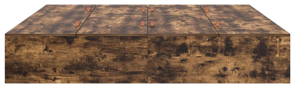 Cama com Armazenamento Fumê 180x200 cm