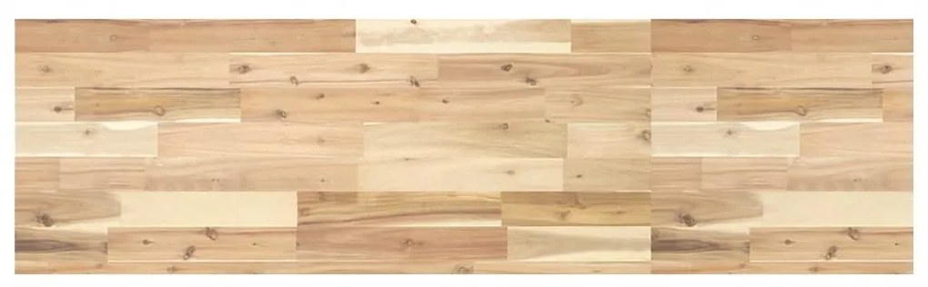 vidaXL Tampo p/ móvel casa de banho 120x40x4 acácia maciça não tratada