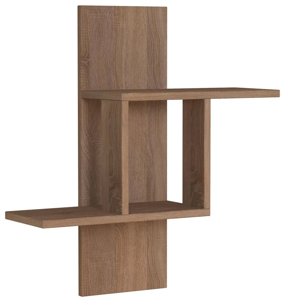 Prateleira de Parede Mill – Carvalho Sonoma – 64x70x20 cm