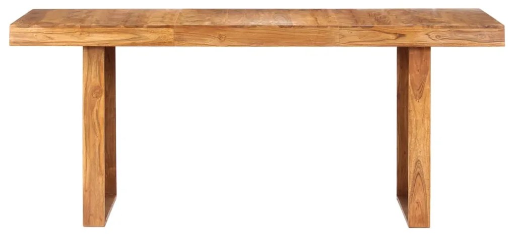 Mesa de jantar 180x90x75 cm madeira de acácia maciça