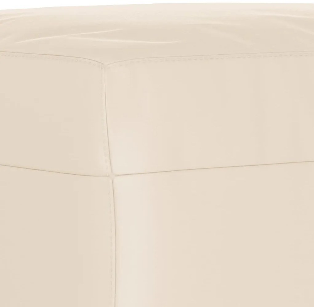 3 pcs conjunto sofás c/ almofadas tecido de microfibra bege
