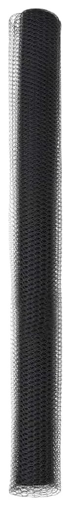 Cerca Hexagonal Cinza Cinzeto 1.5 x 10 m Aço