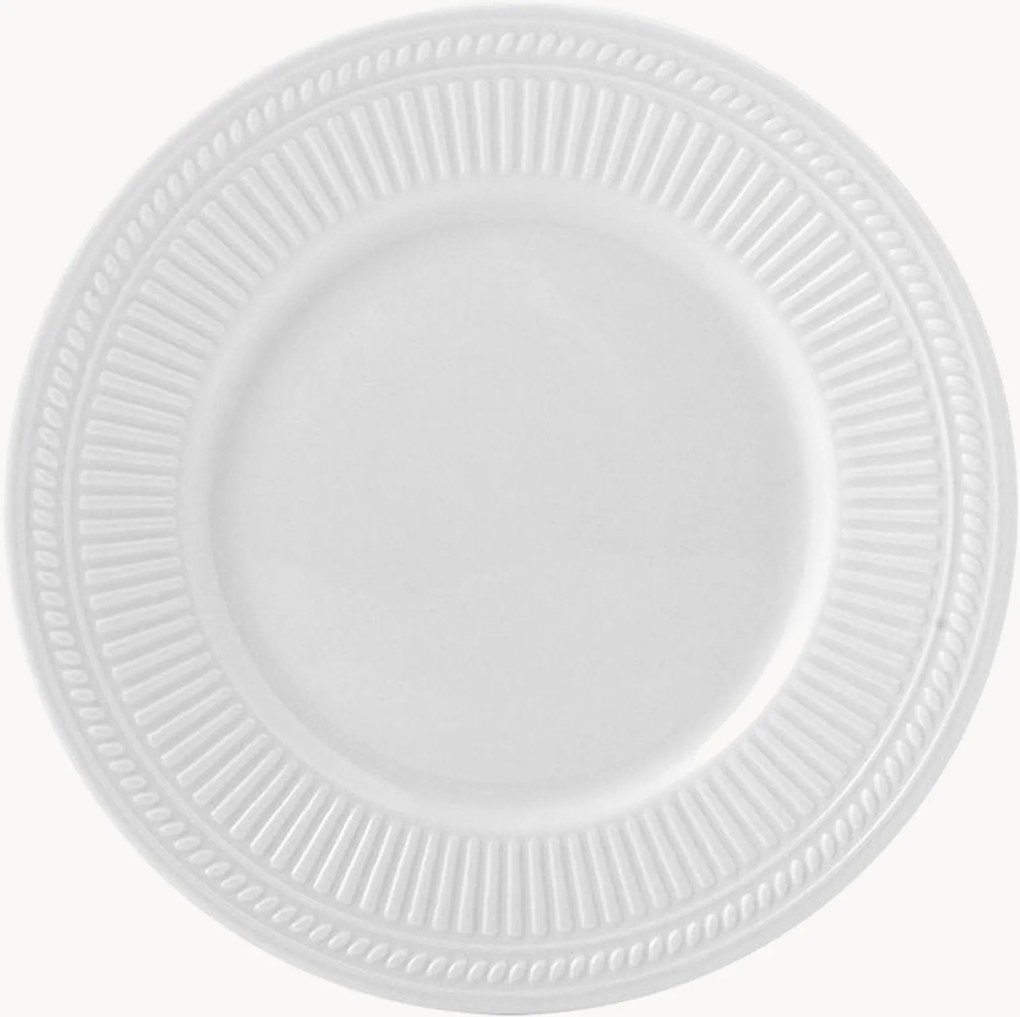 Pratos de pequeno-almoço em porcelana Dorique, conjunto de 6