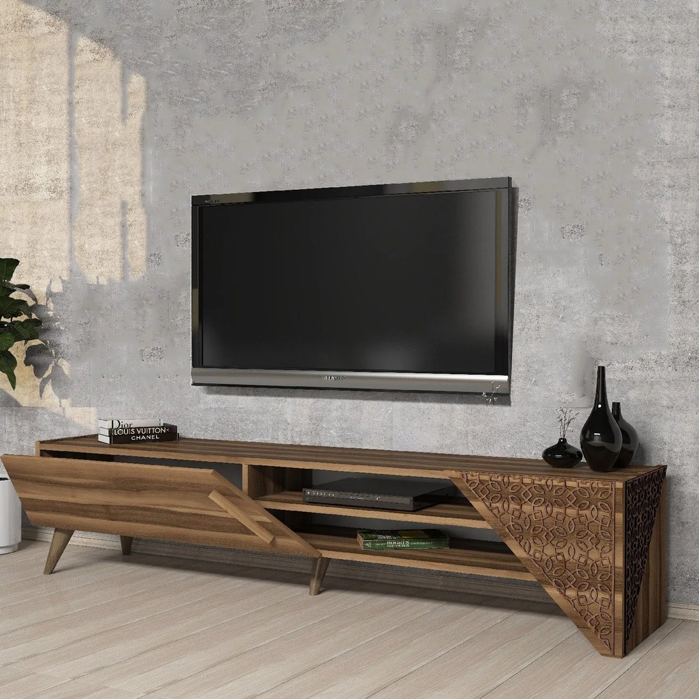 Móvel TV Beril – Noz – 180 cm x 37 cm x 40 cm