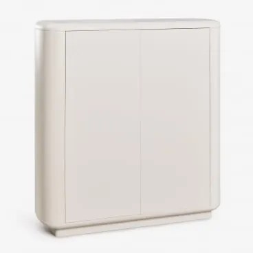 Armário Em Mdf Cixila Gardénia Branco - Sklum
