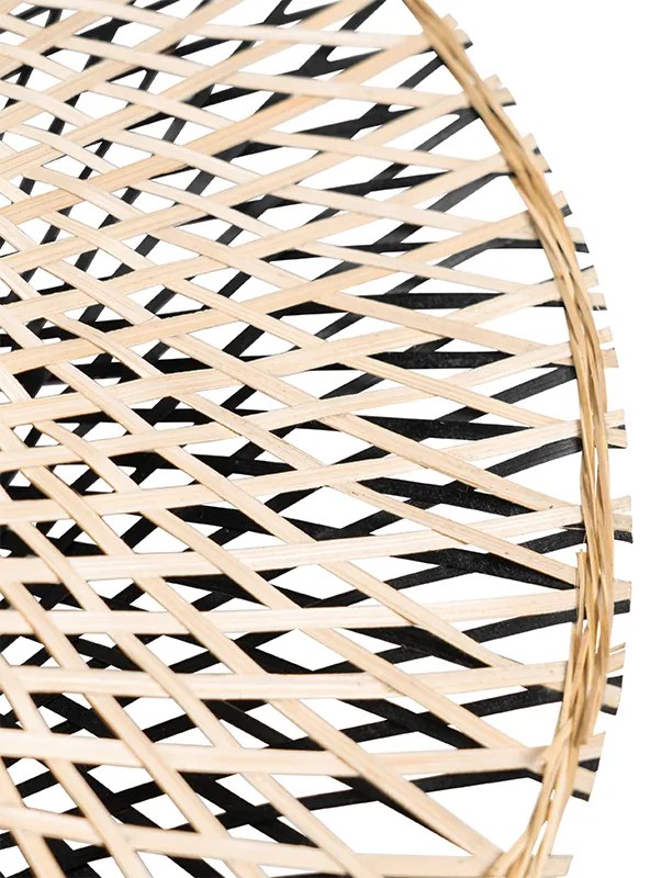 Abajur oriental rattan 50 cm - Rina Oriental