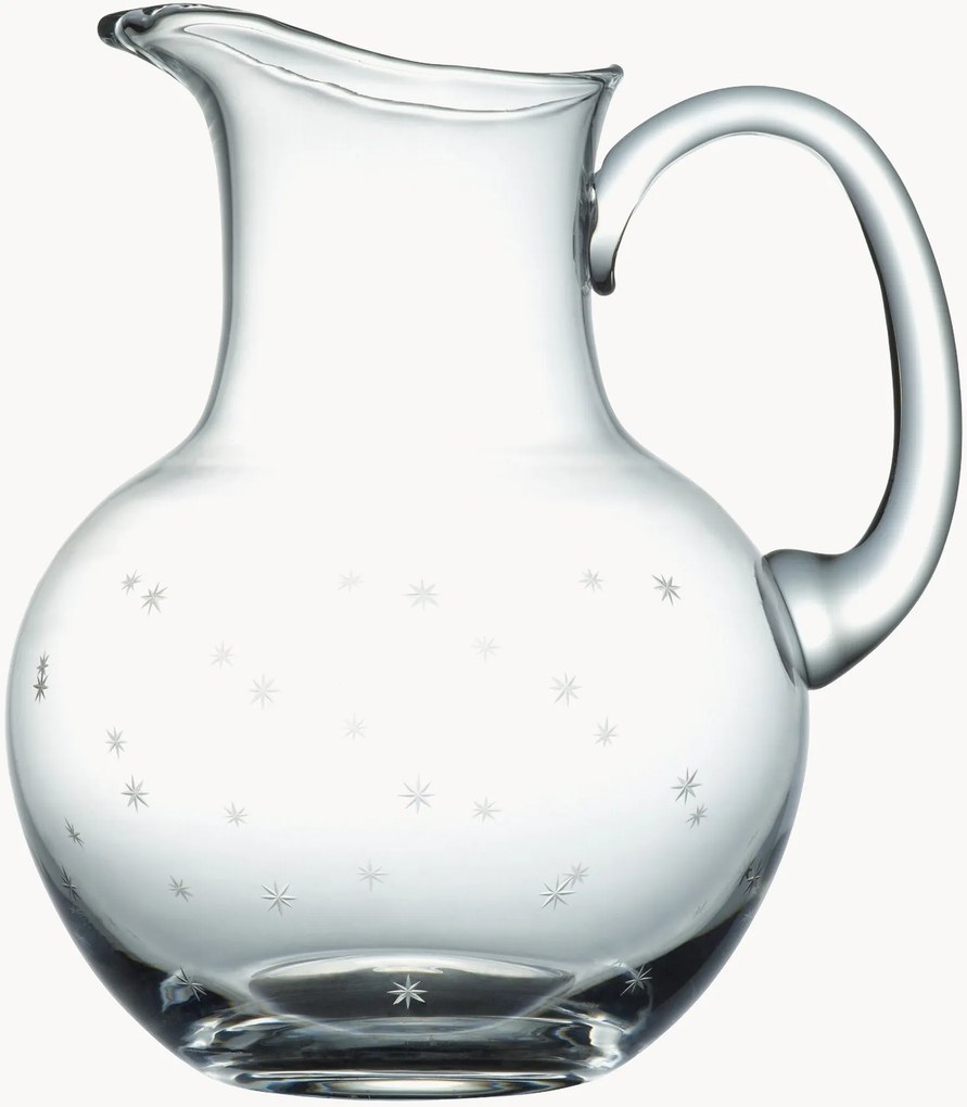 Jarro em cristal artesanal Stars, 2 L