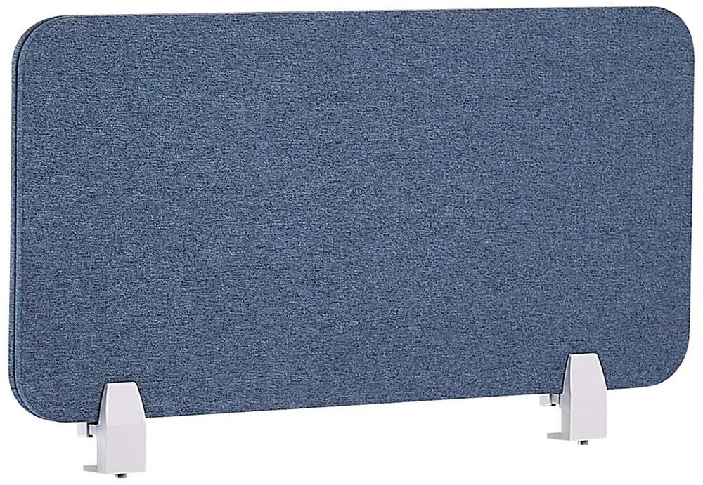 Painel divisor de secretária azul 80 x 40 cm WALLY Beliani