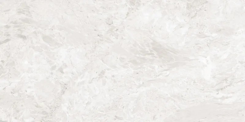 Mexen Iconic Amostra de grés esmaltado Bianco ret. G1, azulejo para piso e parede, brilho - TL128-00-S