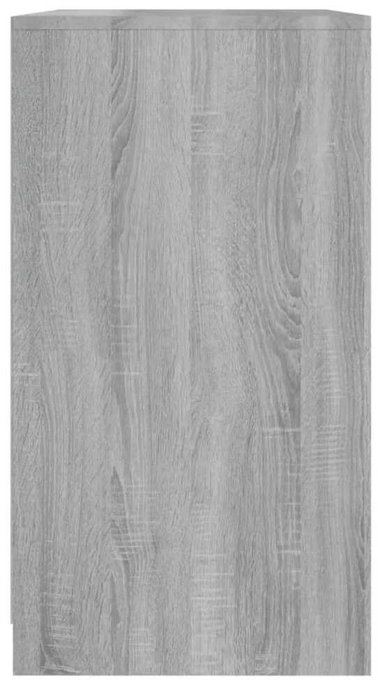 Aparador 70x40,5x75 cm derivados de madeira cinzento sonoma