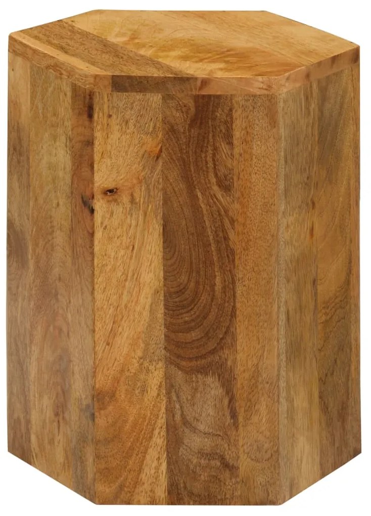 Conjunto de mesas de centro 3 pcs madeira de mangueira maciça