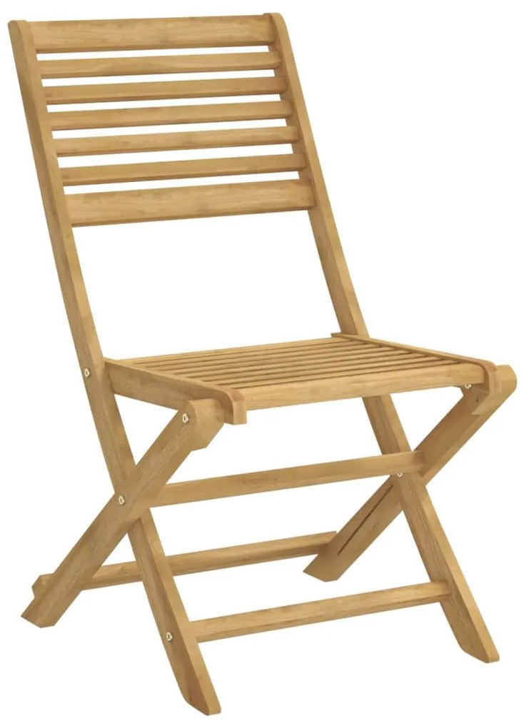Conjunto de jantar p/ jardim 5 pcs madeira de acácia maciça